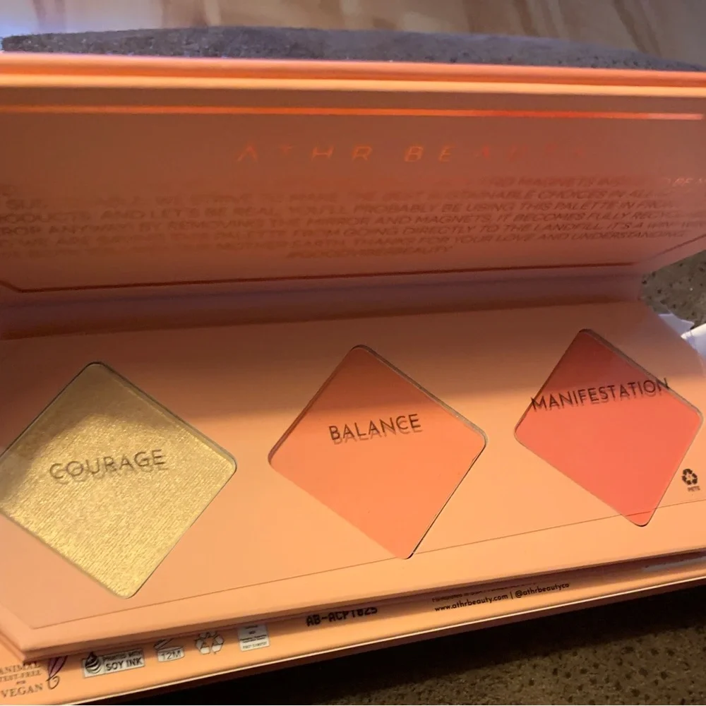 Aether ATRH BEAUTY Crystal Charged Cheek Palette